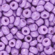 Glas rocailles kralen 6/0 (4mm) Lilac purple